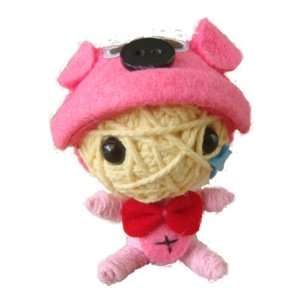  Pig Asian Zodiac Baby Series Voodoo String Doll Keychain 