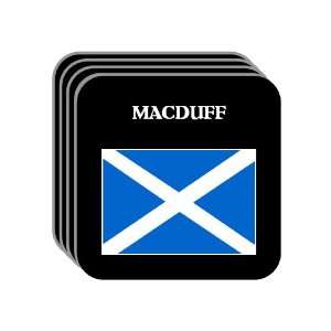  Scotland   MACDUFF Set of 4 Mini Mousepad Coasters 