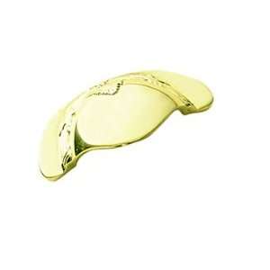  Belwith M13   Cup/ Bin Handle, Centers 3, Polished Brass 