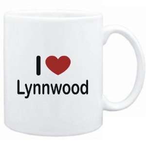 Mug White I LOVE Lynnwood  Usa Cities 