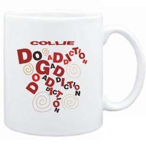  Mug White  Collie DOG ADDICTION  Dogs