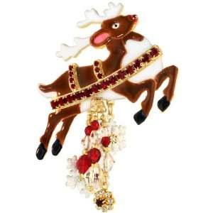  Lunch at The Ritz 2GO USA Red Nose Reindeer Pin Lunch at The Ritz 