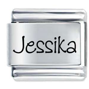  Name Jessika Italian Charms Bracelet Link Pugster 