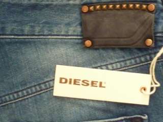NWT Diesel Vixy Button Fly Jeans 008LB Denim 26/32  