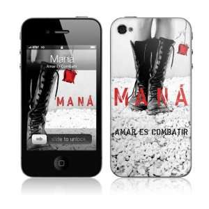   Music Skins MS MANA20133 iPhone 4  ManA  Love Is War Skin Electronics