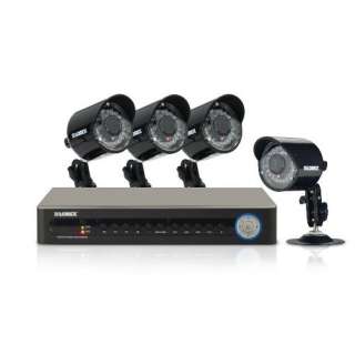  Lorex ECO 4 Channel Security DVR with 4 Indoor/Outdoor Security 