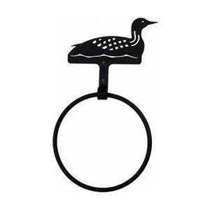 Wrought Iron Loon Towel Ring
