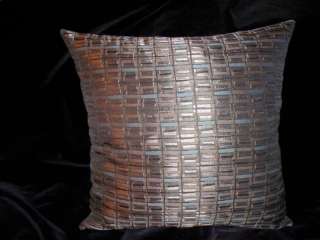 Sleek KNOLL Silver KYBOS Eames Modern Contemporary Cushion Pillow 