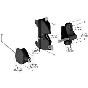  CRL Black Lokk Latch Series 2 for Square Post by CR 