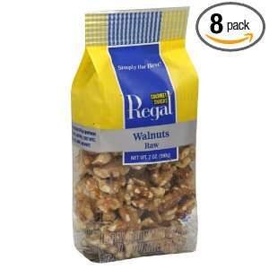 Regal Walnut Halves, Jumbo, 7 Ounce (Pack of 8)  Grocery 