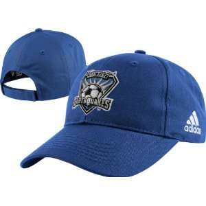 San Jose Earthquakes Youth adidas Team Logo Adjustable Hat  
