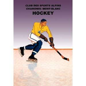  Hockey Alpine Sports Club 20x30 poster