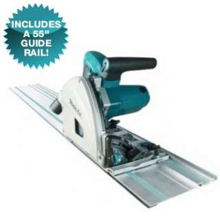 Makita 6 1/2 in Plunge Circular Saw with 55 in Guide Rail SP6000K1 NEW 