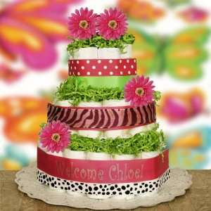 Little Princess Baby Diaper Cake Grocery & Gourmet Food