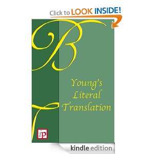 Youngs Literal translation Robert Young  Kindle Store