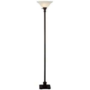  Torchiere Lamp in Black