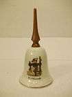 HUMMEL FEATHERED FRIENDS BELL WITH WOODEN HANDLE