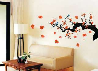 new quality beautiful WALL MURAL REMOVABLE DECO STICKER DECAL PLUM 