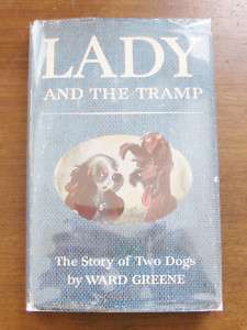 lady and the tramp ward greene Walt Disney 1st/1st HCDJ 1953 film 