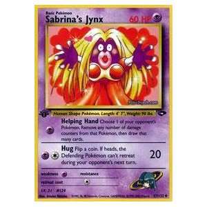  Pokemon   Sabrinas Jynx (57)   Gym Challenge Toys 