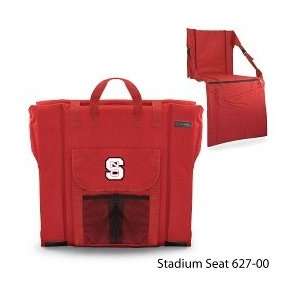  North Carolina State Printed Stadium Seat Red