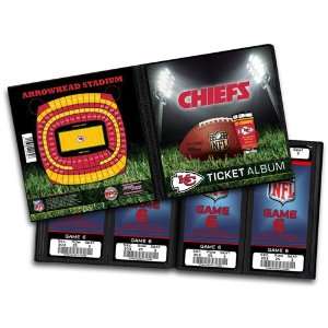  Kansas City Chiefs Archival Ticket Album Sports 