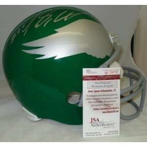 LeSean McCoy Autographed Helmet   Throwback FS JSA