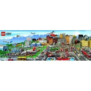  Lego World Childrens Toy Poster 21 x 62 inches