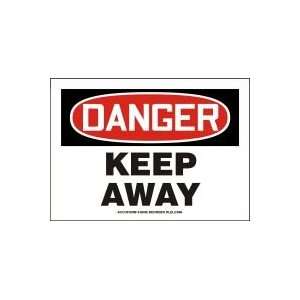  DANGER Labels KEEP AWAY Adhesive Vinyl   5 pack 3 1/2 x 5 