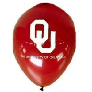  of Oklahoma OU Latex Balloons Case Pack 24