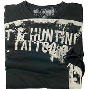   and Huntington Stencil Premium T Shirt   X Large/Black Automotive