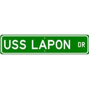 USS LAPON SS 260 Street Sign   Navy 