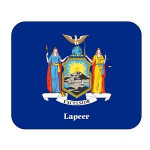  US State Flag   Lapeer, New York (NY) Mouse Pad 