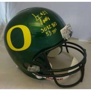  LaMichael James Autographed Oregon Ducks Helmet Sports 