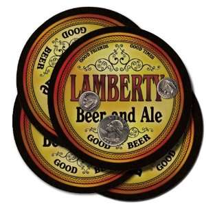  Lamberty Beer and Ale Coaster Set