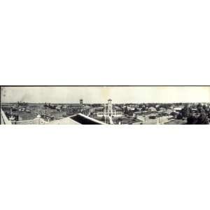  Panoramic Reprint of Lake Charles, La., 1923