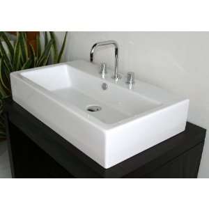  Lacava Design Sinks 5061 01 Lacava Porcelain Basin White 