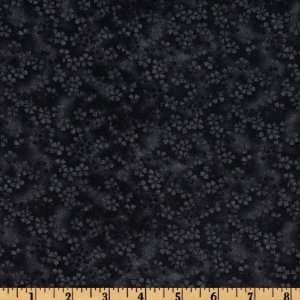  44 Wide Kiyomi Mottled Floral Toss Grey Fabric By The 