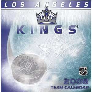  LOS ANGELES KINGS 2008 NHL Daily Desk 5 x 5 BOX CALENDAR 