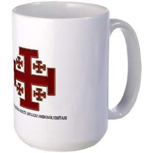 Knights Of The Holy Sepulchre Knights Large Mug by   