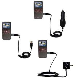 com USB cable with Car and Wall Charger Deluxe Kit for the Kodak Zx1 