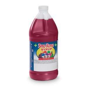   Deluxe Ready to Use Cherry Sno Kone Syrup 6   1/2 Gallon Jugs / CS
