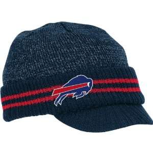  Reebok Buffalo Bills Sideline Youth Player Visor Knit Hat 