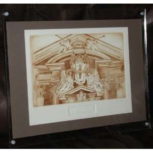 KRONOS INTAGLIO PRINT Sepia Tone. It is of a beautiful arcitectural 