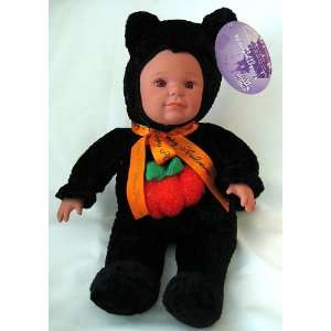  Kostume Kids Toddler Doll Dressed as Black Cat for 