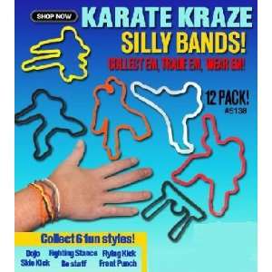  Karate Kraze Silly Bands