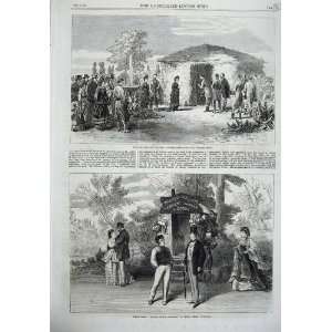   1870 Empress Australia Roman Hunt Gaiety Theatre Scene