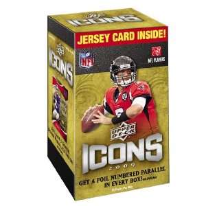  2009 Upper Deck Icons Football Trading Cards   Blaster Box 