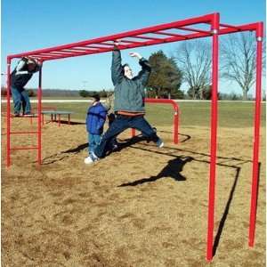    Sport Play 501 416 Horizontal Ladder   Galvanized Toys & Games