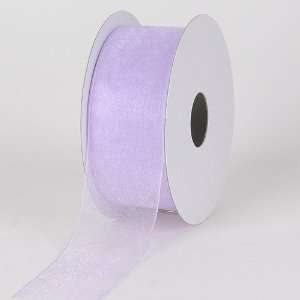  Sheer Organza Ribbon 1 1/2 inch 100 Yards, Lavender 